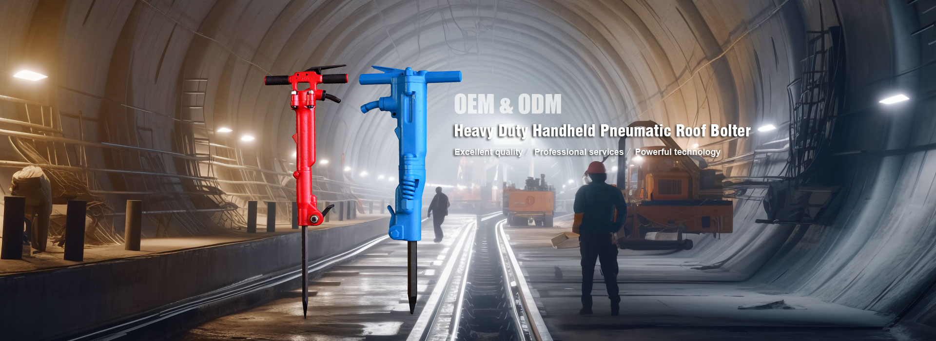 Kitajski Heavy Duty ročni pnevmatski strešni vijak